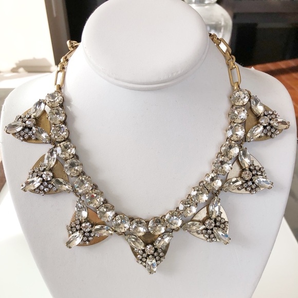 J. Crew Jewelry - JCrew Rhinestone Necklace